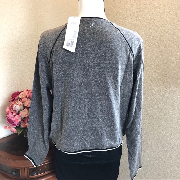 Danskin Cropped Bomber Jacket - Picture 3 of 8